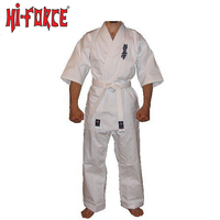 Top qualité 8oz Kyokushin karaté uniforme enfants et adultes Gi Arts martiaux uniforme unisexe coton toile