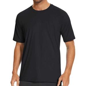 Camisa en blanco de punto de algodón 100% regular informal para hombre con logotipo personalizado OEM fibra de bambú de alta calidad microfibra transpirable 260 gramos - Product Image 3