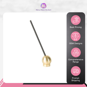 Offre incroyable sur le porte-encens boule en laiton de qualité supérieure pour contenir des bâtons d'encens pour la décoration intérieure du meilleur fournisseur de l'Inde - Product Image 2