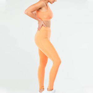 Conjunto Deportivo de 2 Piezas Ajustado para Mujer, Leggings de Yoga, Sujetador Deportivo Ajustable, Ropa Deportiva, Conjunto de Leggings - Product Image 4