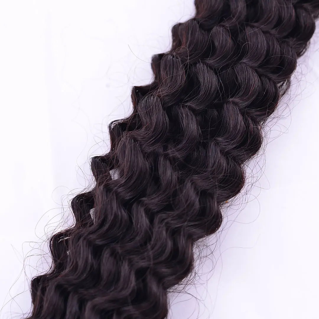 Thô sâu xoăn I tip lớp biểu bì Brazil tóc chưa qua chế biến Trinh Nữ con người Thổ Nhĩ Kỳ tóc ASH BLONDE Micro liên kết keo phần mở rộng tóc