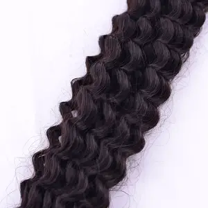 Raw Deep Curly I Tip Cutícula Cabello brasileño Sin procesar Virgen Humano Turco Cabello Ceniza Rubio Micro Enlaces Pegamento Extensiones de cabello