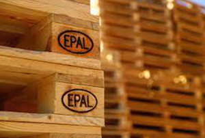 Meilleur prix EPAL Euro Palette en bois de pin à quatre voies double face écologique bleue 800x1200mm Emballage industriel en gros - Product Image 4