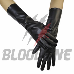 Leather Breathable Eco-Friendly Thermal <b>Touchscreen</b> <b>Gloves</b> Wrist Length Sporty Outdoor Use Black Unlined Spring Summer - Product Image 3