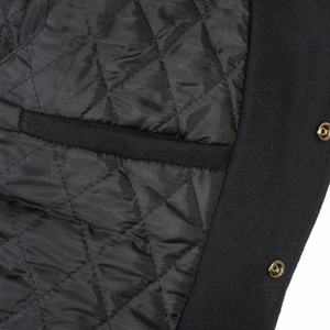 Veste de baseball vintage décontractée avec logo personnalisé unisexe chenille brodée veste universitaire Letterman manches longues pour hommes - Product Image 5