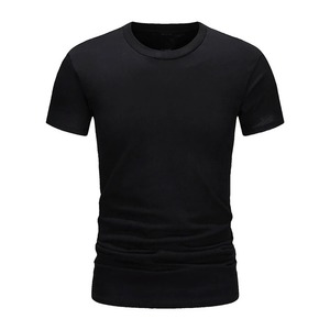 Camiseta de cuello redondo para hombre 100% algodón nuevos colores de Fitness para ropa masculina - Product Image 6