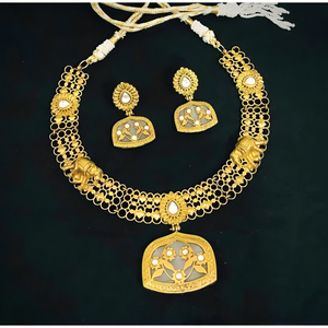 ชุดสร้อยคอเพชรโมอิสพร้อมจี้หินโมนาลิซ่าสำหรับผู้หญิงชุดสร้อยคอสุดหรูเหมาะสำหรับทุกโอกาส - Product Image 2