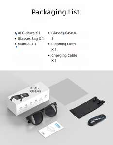 Gafas Inteligentes M8 con Cámara <span class=keywords><strong>de</strong></span> 8MP, Grabación <span class=keywords><strong>de</strong></span> Video HD, Traductor <span class=keywords><strong>de</strong></span> <span class=keywords><strong>Voz</strong></span> con IA, Llamadas por Bluetooth, Gafas <span class=keywords><strong>de</strong></span> Audio para Deportes al Aire Libre - Product Image 5