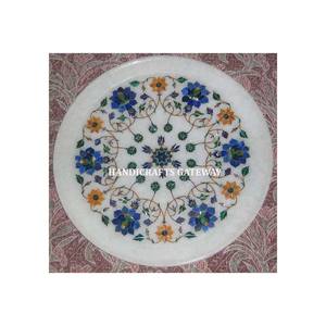 Fabricant et grossiste de plaque d'incrustation de marbre blanc de bonne qualité et de bonne qualité d'exportation pour la décoration de salon - Product Image 1