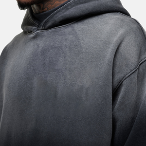 Sudadera con Capucha para Hombre, Personalizada OEM/ODM, Impresa, de Alta Calidad, para Invierno, Corte Regular, Peso Pesado 340g, 100% Algodón, Ecológica, Transpirable - Product Image 2