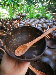 ชามกะลามะพร้าวธรรมชาติสำหรับงานหัตถกรรมเวียดนามชามมะพร้าว - Product Image 4