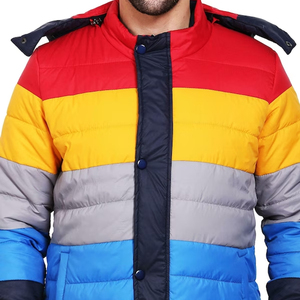 Chaqueta de bombardero de alta calidad para hombre, tela de lona para invierno, precio al por mayor con logotipo personalizado - Product Image 5