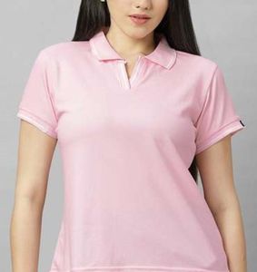 Camiseta Polo Sostenible para Mujer, Tejido Orgánico, Ecológico, Transpirable, Camiseta Polo Lisa para Mujer, Directo de Fábrica - Product Image 4