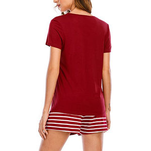 Venta al por mayor logotipo y diseño personalizado ligero secado rápido camisetas casuales de las mujeres y traje de entrenamiento corto conjunto de las mujeres - Product Image 5