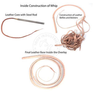 Látigo de caballo personalizado para montar con agarre cómodo y eje flexible Látigo ecuestre duradero para entrenamiento - Product Image 6