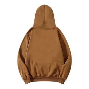 Ropa deportiva lisa de gran tamaño de alta calidad, ropa de entrenamiento para correr, chándales, conjunto de 2 piezas de lana de algodón de gran tamaño para hombre - Product Image 2