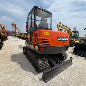 Used Doosan DH55 Mini Excavator South Korea Original <b>Solar</b> 5.5T Yanmar Engine Motor Gear Core Crawler Construction Machinery - Product Image 5