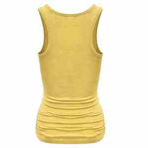 Vêtements décontractés 2025 meilleure vente couleur personnalisée plaine femmes débardeurs nouvelle mode adulte rayé conception femmes débardeur Oem Service - Product Image 6