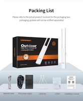COMFAST-Enrutador/Repetidor inalámbrico de banda dual AC1200, punto de acceso WiFi WLAN para exteriores de largo alcance, punto de acceso a la red