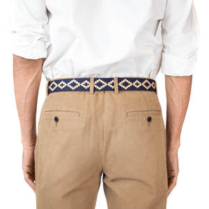 Cinturón Casual Ancho de Estilo Vintage para Hombre, de PU con Hebilla de Aleación, Diseño de Hoja, Versátil, Transfronterizo, para Jeans - Product Image 6