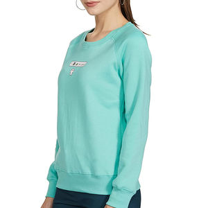 Sudaderas de gran tamaño de moda para mujer, sudaderas con capucha de lana, jersey de cuello redondo, sudadera de algodón para mujer, servicios ODM OEM - Product Image 3