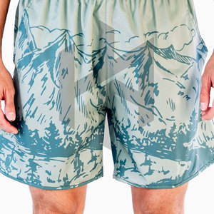 Pantalones cortos de sublimación para hombre de alta calidad, superventas, ropa de entrenamiento, uso informal, pantalones cortos de sublimación para hombre a la venta - Product Image 1