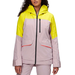 เสื้อแจ็คเก็ตกันลมไนลอนแบบสั่งทำพิเศษ สีบล็อกต่างกัน สำหรับผู้หญิง คุณภาพสูง - Product Image 1