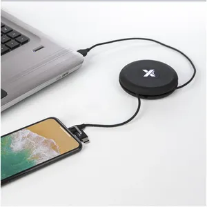 Cable de Carga 3 en 1 Personalizado C18, Gadgets Promocionales USB Premium - Product Image 2