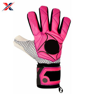 Guantes de portero con logotipo personalizado de alta calidad Guantes deportivos duraderos en cuero de goma de látex y PU para todos los equipos - Product Image 3