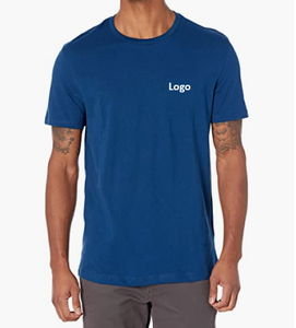 Camiseta de manga corta para hombre, Camiseta lisa de alta calidad, supersuave, en blanco, antiarrugas, lavable a máquina, disponible - Product Image 2