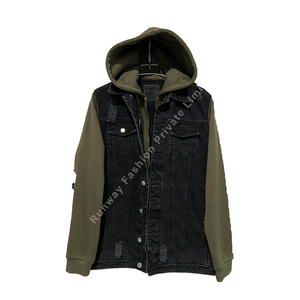 OEM Design personnalisé pour hommes Vestes à double couche Sweats à capuche à manches longues pour l'hiver Vêtements très exigeants - Product Image 1