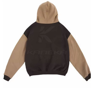 Sweat à capuche surdimensionné confortable de qualité supérieure, 100% coton molletonné, coupe classique, décontracté, hiver, écologique, usage quotidien - Product Image 2