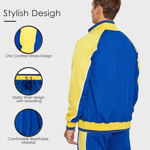 ชุดวอร์มผ้าฝ้าย100% แนวสตรีทสำหรับผู้ชายชุดวิ่งจ๊อกกิ้งกลางแจ้งน้ำหนักเบาออกแบบโลโก้ได้ตามที่ต้องการ - Product Image 5