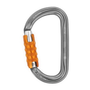 Moschettone Asimmetrico Amd 27KN 75G Grigio con Chiusura a Sfera EN362-22301200 - Product Image 1