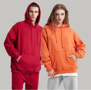 Sudadera con capucha Premium Heavy Fleece para hombre 100% algodón logotipo personalizado sudadera de gran tamaño de calidad premium - Product Image 4