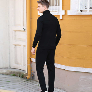 Logo personnalisé Fabricants de vêtements Survêtement lourd Survêtement Ensemble de pantalons de survêtement Jogger de haute qualité pour hommes - Product Image 5