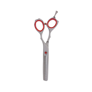 Ciseaux professionnels pour éclaircir les cheveux, pour droitiers, 28 dents de précision, acier inoxydable, coupe lisse, poignée ergonomique - Product Image 6