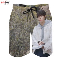 Shorts de surf écologiques pour hommes, vêtements de plage, maillots de bain, coton biologique de haute qualité, polyester, design tendance 2023