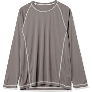 Rashguard athlétique anti-UV à séchage rapide en tissu UPF pour la protection pendant la natation, le surf et l'entraînement en piscine - Product Image 4