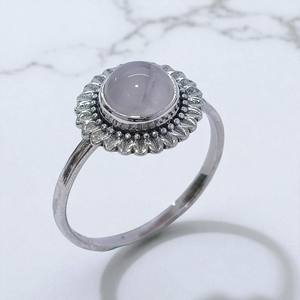 Anillo de piedras preciosas Pieza de joyería de plata esterlina fina Joyería de plata 925 - Product Image 2