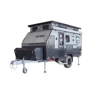 Camper Trailer Mini Teardrop Mini Caravan Travel Camper Camping Trailers. - Product Image 1