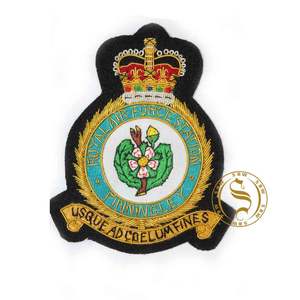 2024 Best Sale Price Custom Made Hand Embroidery <b>Badges</b> Factory Decorated with Beads for Ceremonial Use - Product Image 1