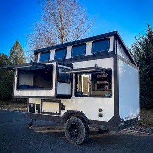 Venta al por Mayor de Mini Caravanas Ligeras y Modernas, Expandibles, Tipo Lágrima, para Viajes y Campamentos, Remolques de Viaje 4x4 Todoterreno - Product Image 4
