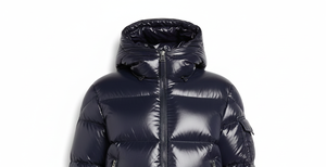 Custom Woolen Solid Lightweight Hooded Casual Winter Men's Waterproof Breathable Windproof Eco-Friendly Cotton Liner Puffer - Product Image 3