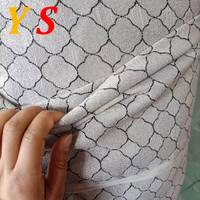 Soldes de liquidation Tissu de rideau jacquard de haute qualité