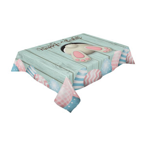 Best Quality Pure Cotton Material Customized Print Wedding Party <b>Table</b> <b>Cloths</b> with Customized Logo - Product Image 4