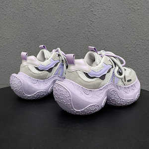 Zapatos Deportivos Casuales de Mujer con Cordones de Goma, Diseño Sólido, Colección Primavera 2025, de Caña Baja (Altura del Empeine Inferior a 10 cm) - Product Image 5