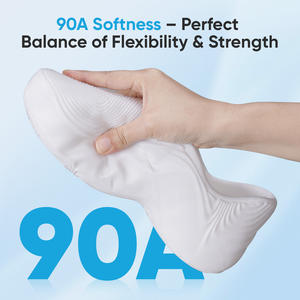 Filament <span class=keywords><strong>TPU</strong></span> flexible blanc <span class=keywords><strong>ERYONE</strong></span> 90A, tiges <span class=keywords><strong>TPU</strong></span> 1,75 mm 1 kg, dureté Shore 90A, consommables pour imprimante 3D - Product Image 2