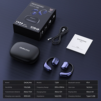 Écouteurs Bluetooth HIFI ONIKUMA T209 OWS, qualité audio surround, batterie grande capacité, faible latence, commande tactile