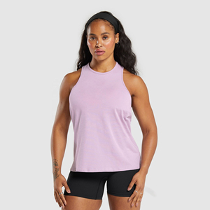 100% Soft Fashionable Women's Tank Tops-Breathable <b>Slim</b> Fit Plain Sleeveless Workout Fitness Logo Plus Size-Woman's Top - Product Image 3